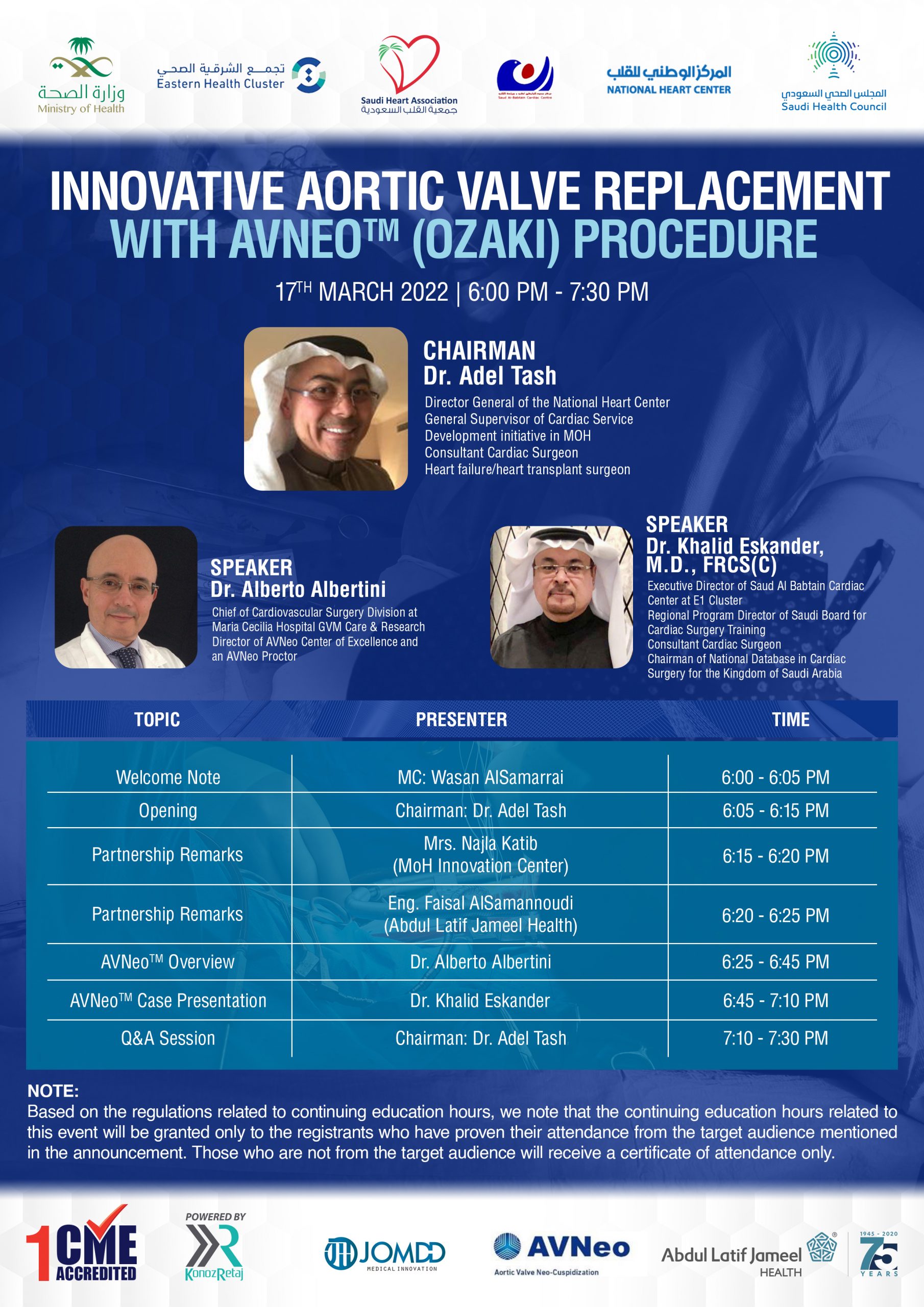 INNOVATIVE AORTIC VALVE REPLACEMENT WITH ANVEO (OZAKI) PROCEDURE – March 17, 2022