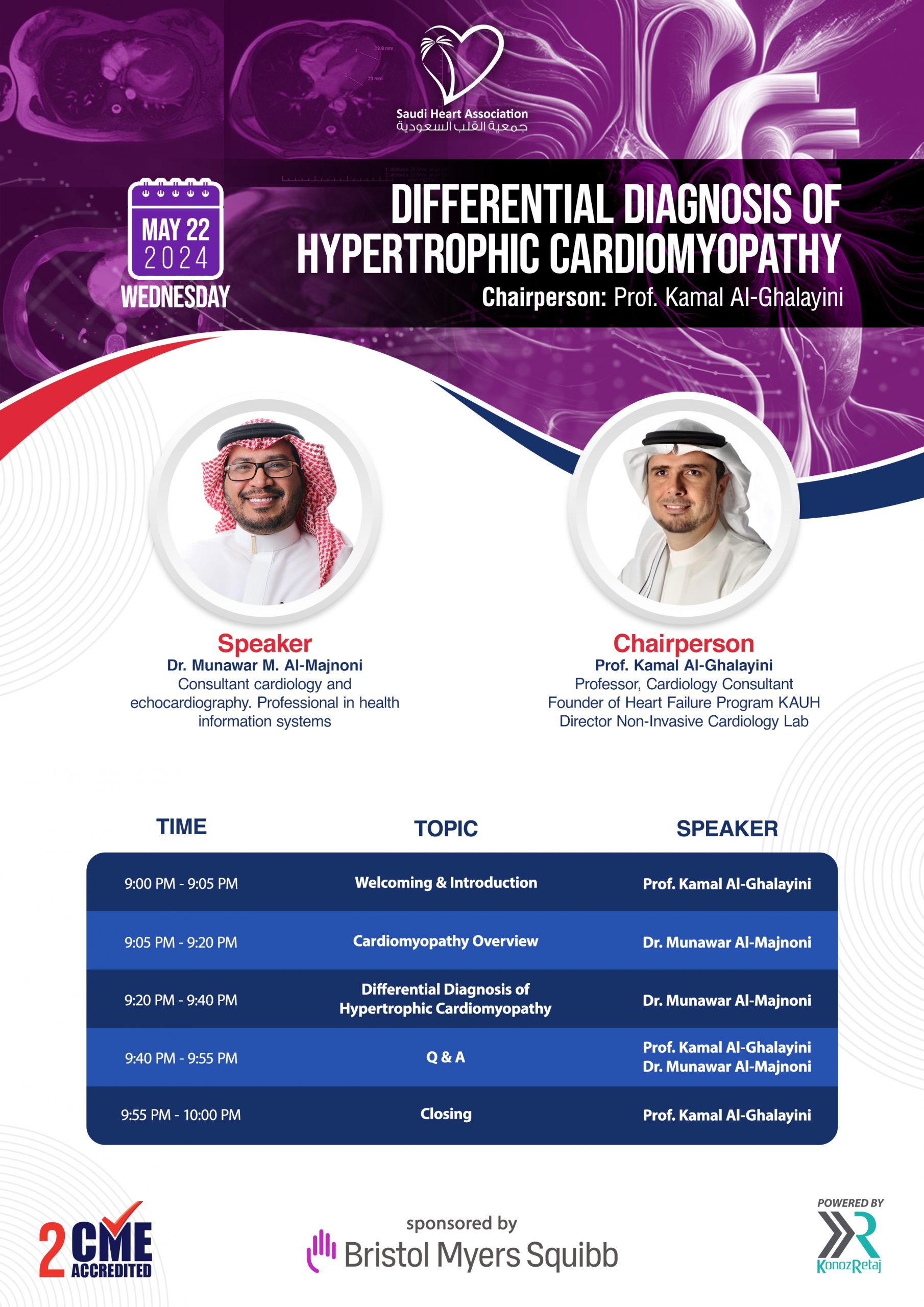Differential Diagnosis of Hypertrophic Cardiomyopathy – May 22, 2024